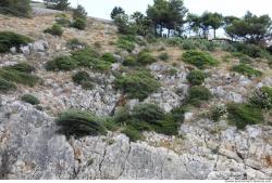 Cliffs Overgrown Rock